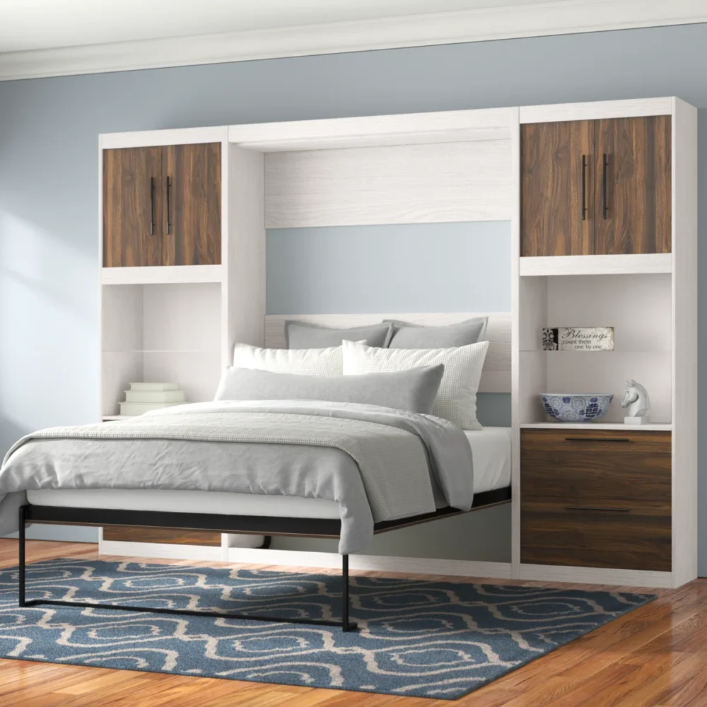 Murphy Bed with Integrated Storage