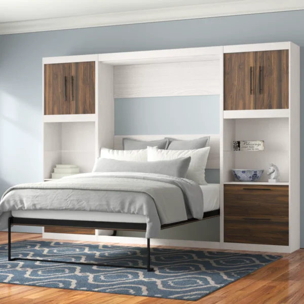Murphy Bed with Integrated Storage
