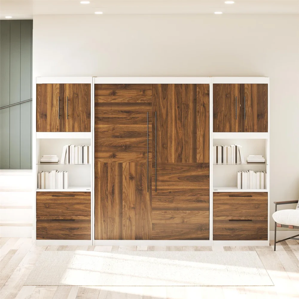 Murphy Bed with Integrated Storage