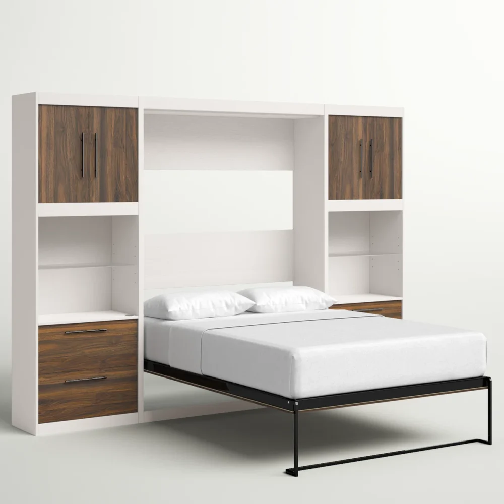 Murphy Bed with Integrated Storage