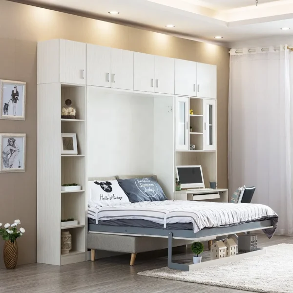 The Haven Murphy Bed with Closet & Cabinet