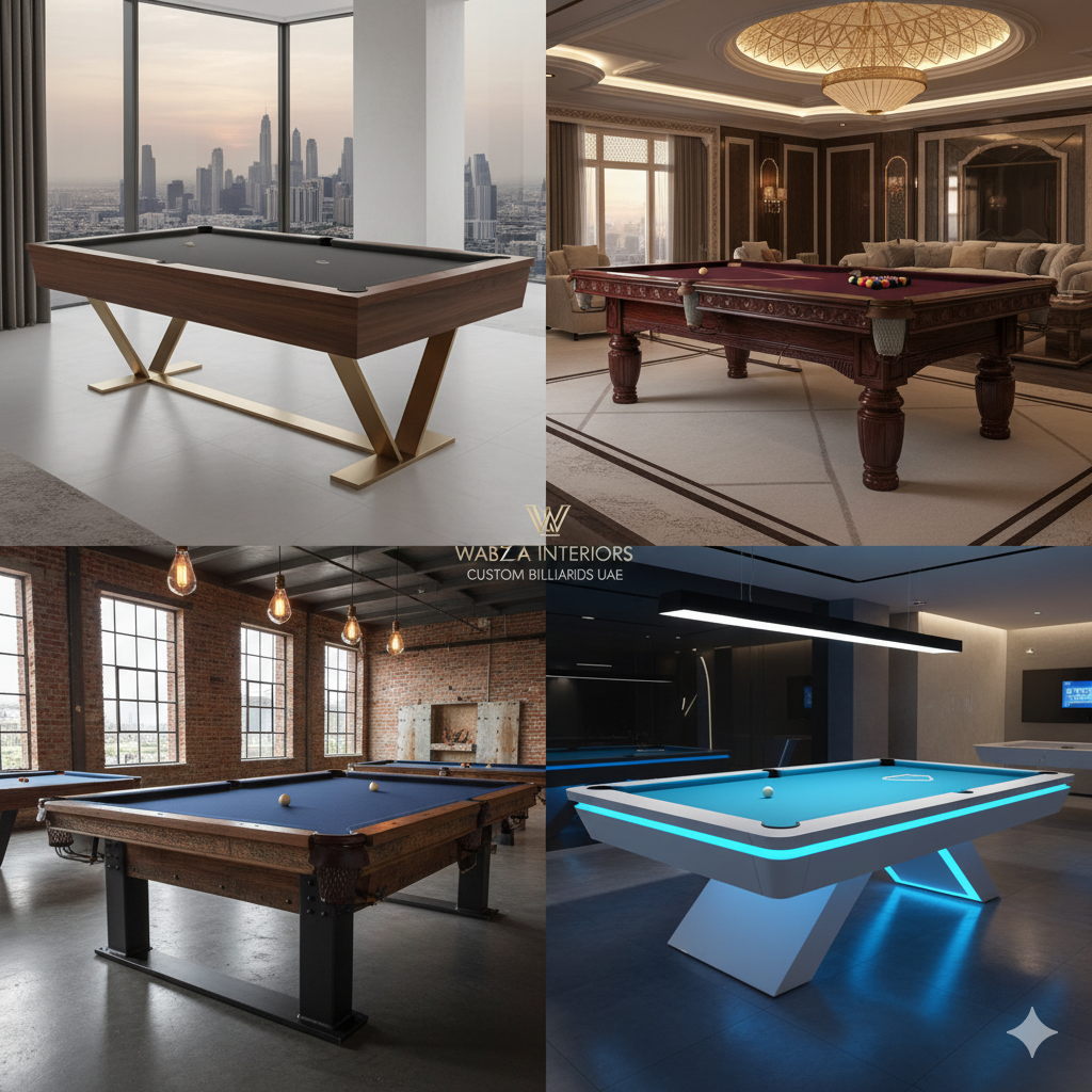 Beyond the Green Felt: Discovering Custom Billiard Table Makers in the UAE